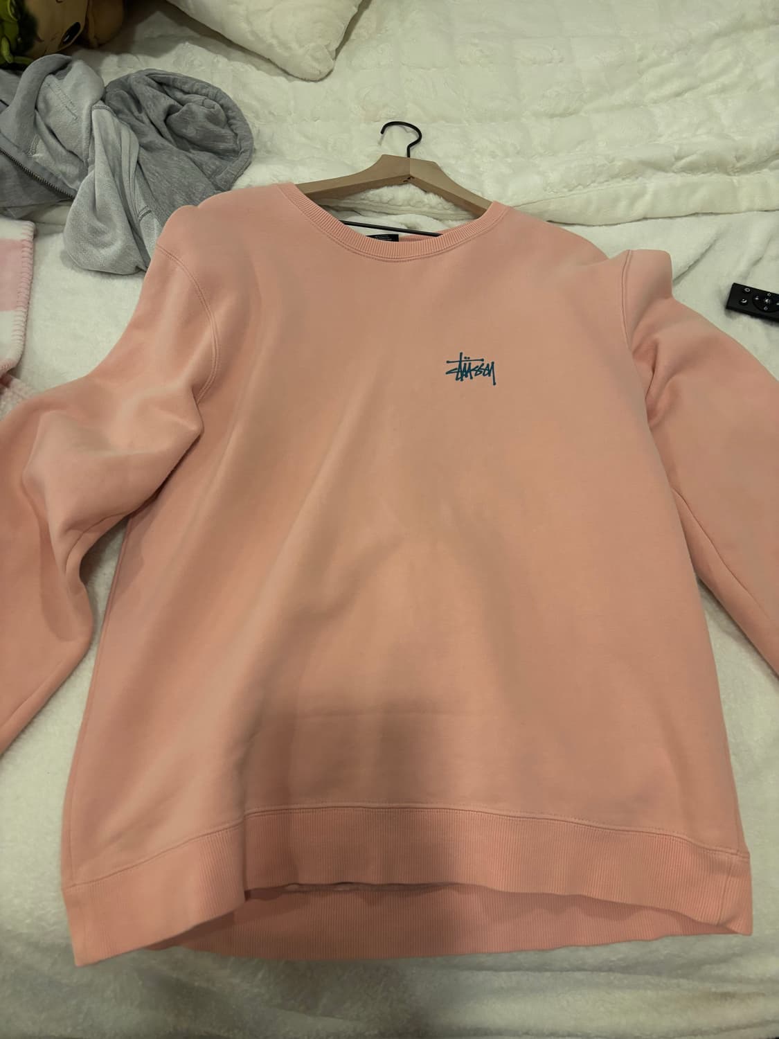 스투시 핑크 맨투맨  상품이미지1