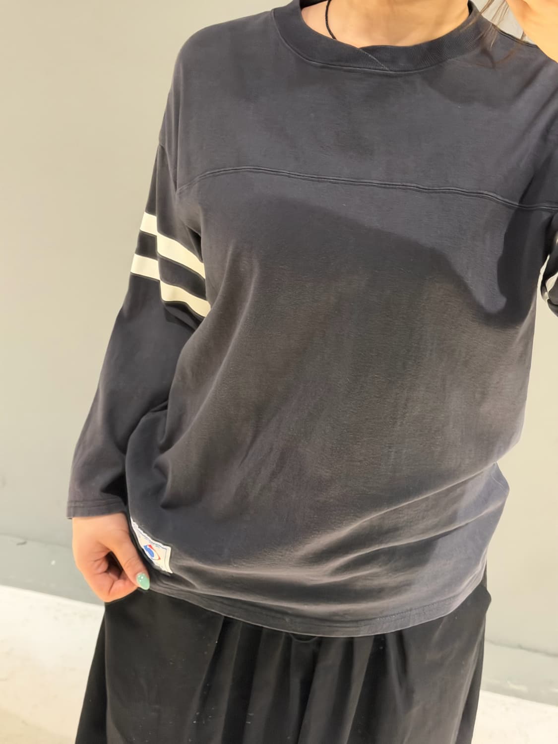 Coen arm line detail tee 상품이미지2