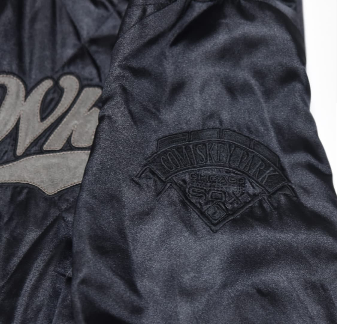 MLB Chicago White Sox 블랙 야구 점퍼 105 상품이미지3