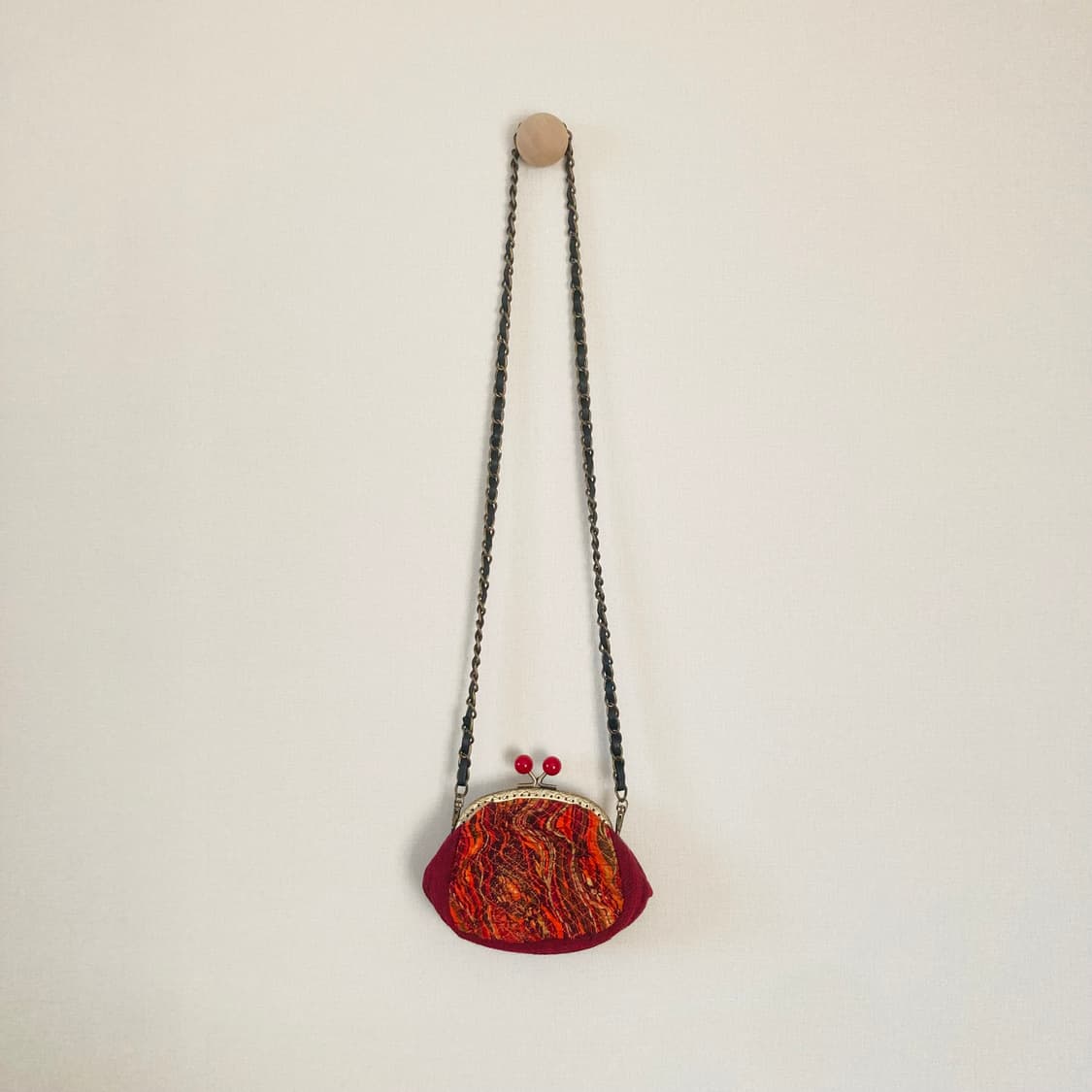 빈티지 무드 핸드메이드 미니 파우치 상품이미지4