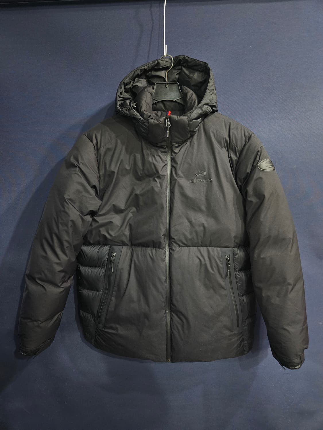 아이더 블랙컬러 남성 110 구스다운 패딩  상품이미지1