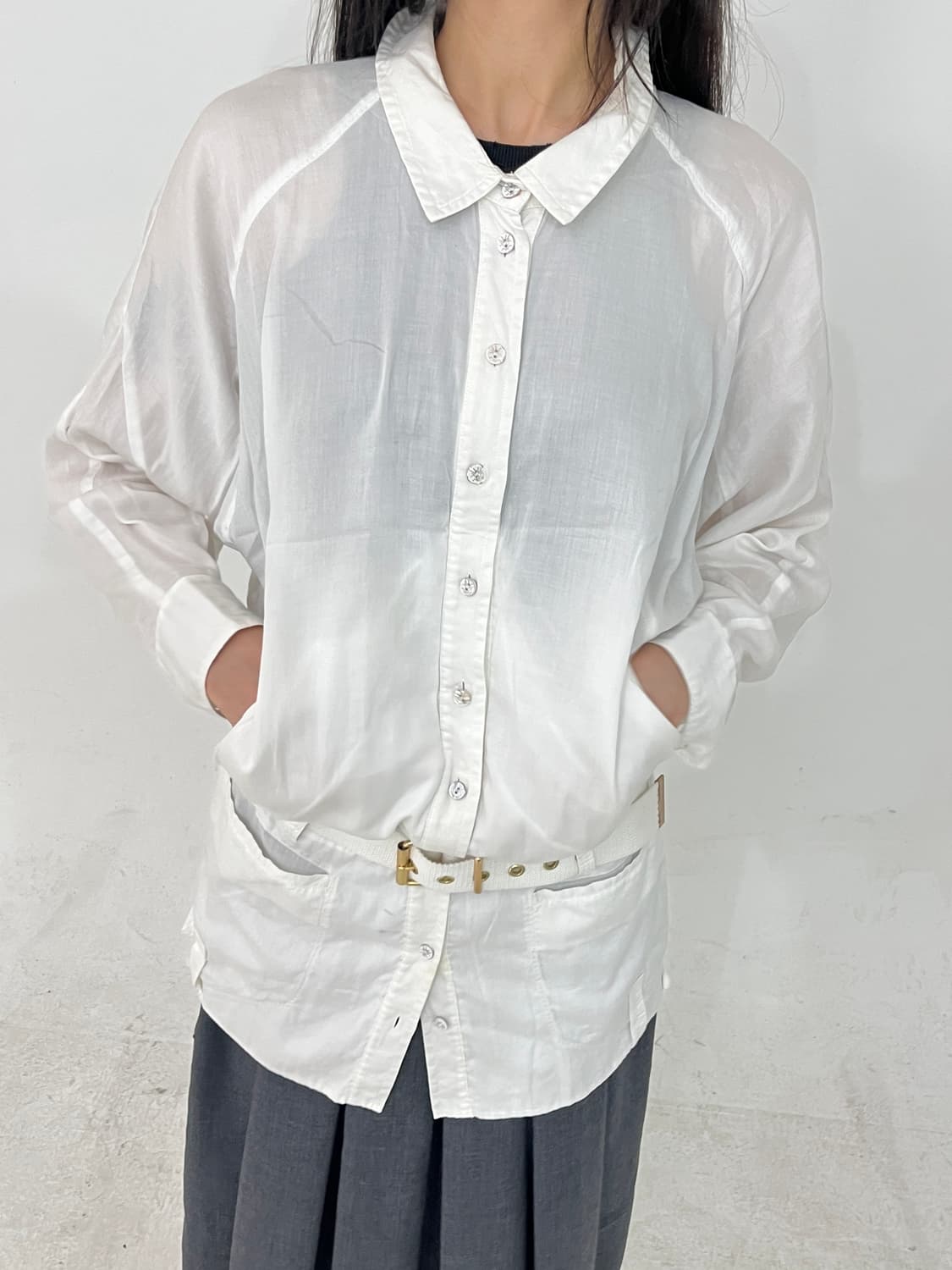 Marithe francois girbaud belt shirts 상품이미지2