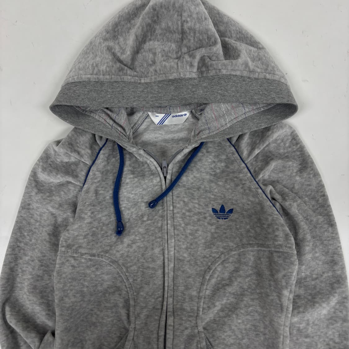 아디다스 벨벳 후드집업 상품이미지4