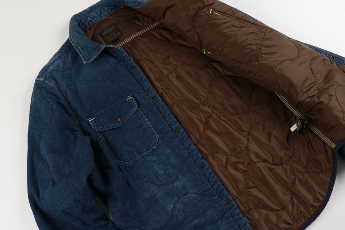 [S] 폴로 데님앤서플라이 퀼팅 데님셔츠 상품이미지5
