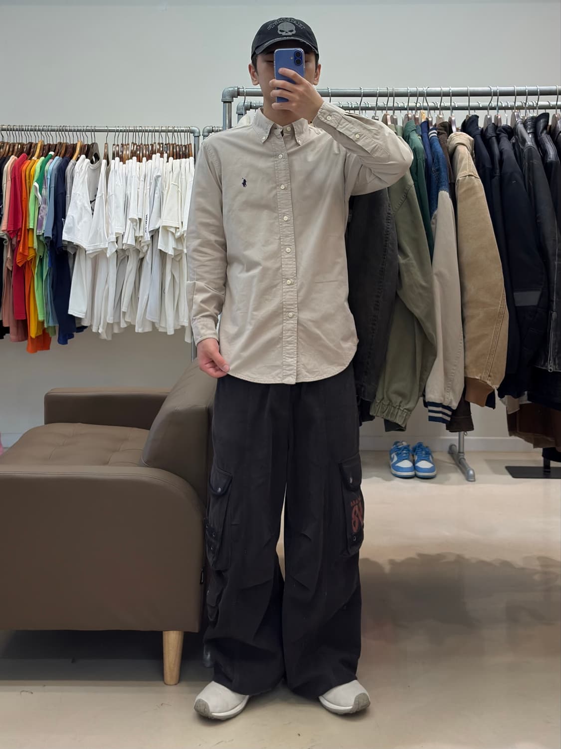 폴로 랄프로렌 셔츠 베이지 상품이미지8