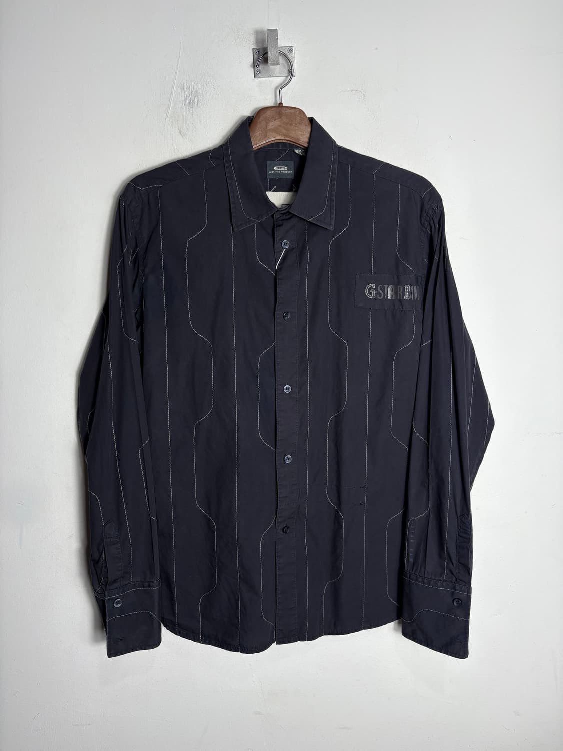 G star raw 지스타 로우 자수 셔츠 상품이미지1