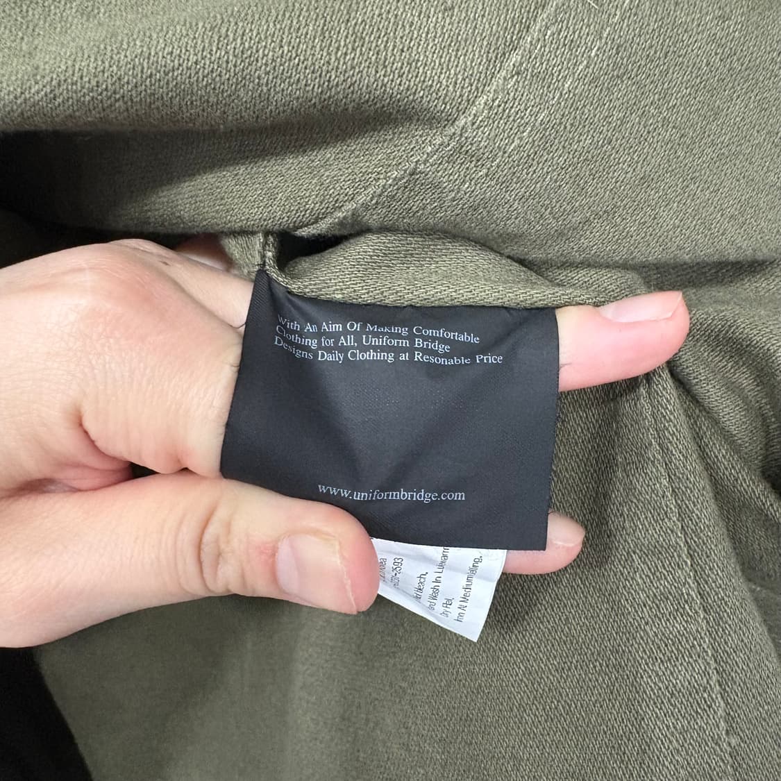 유니폼브릿지 M-65 피쉬테일 파카 자켓 상품이미지4