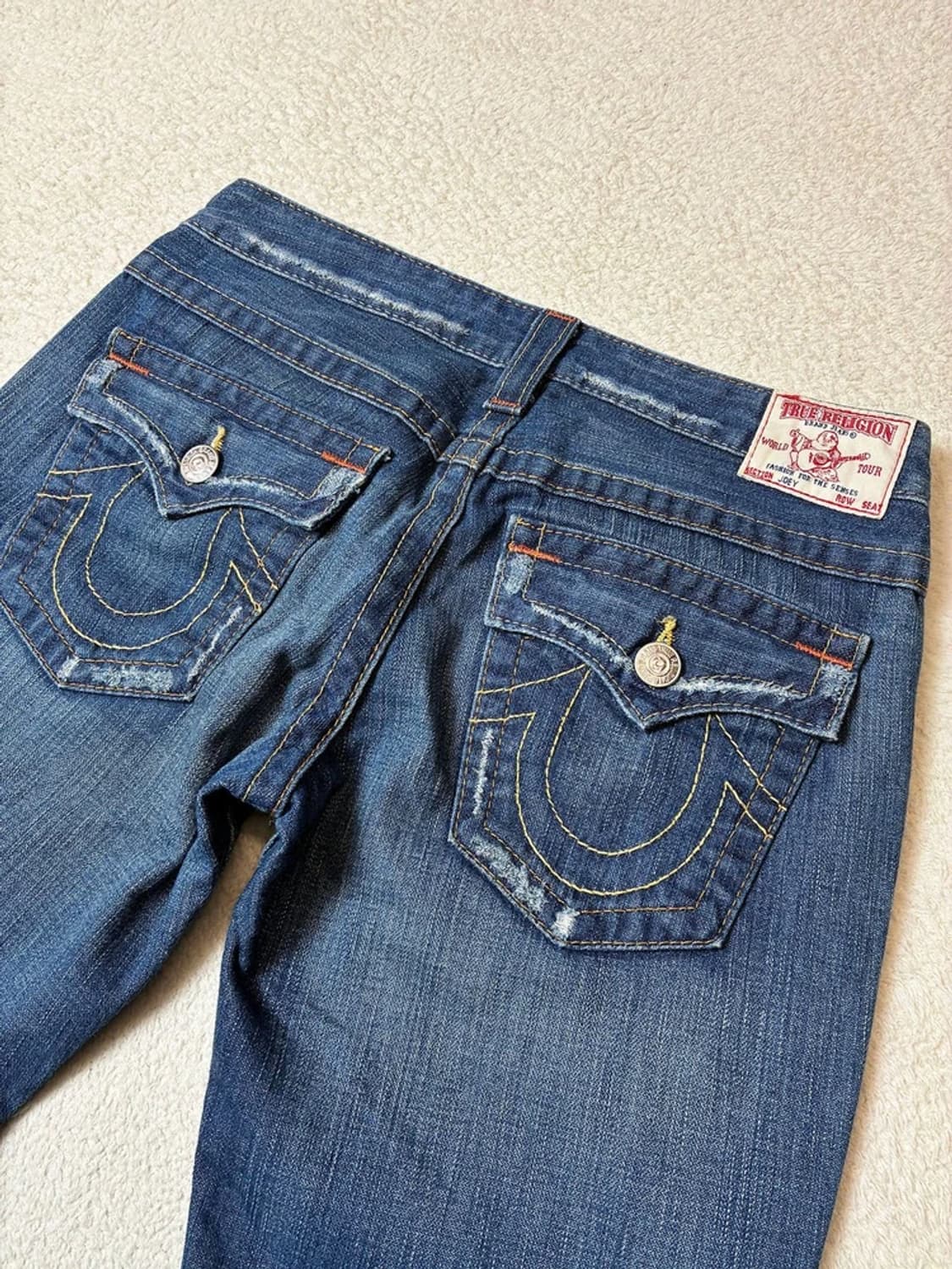 트루릴리젼 00s USA 로우 라이즈 부츠컷 데님 팬츠 PN7005 상품이미지7