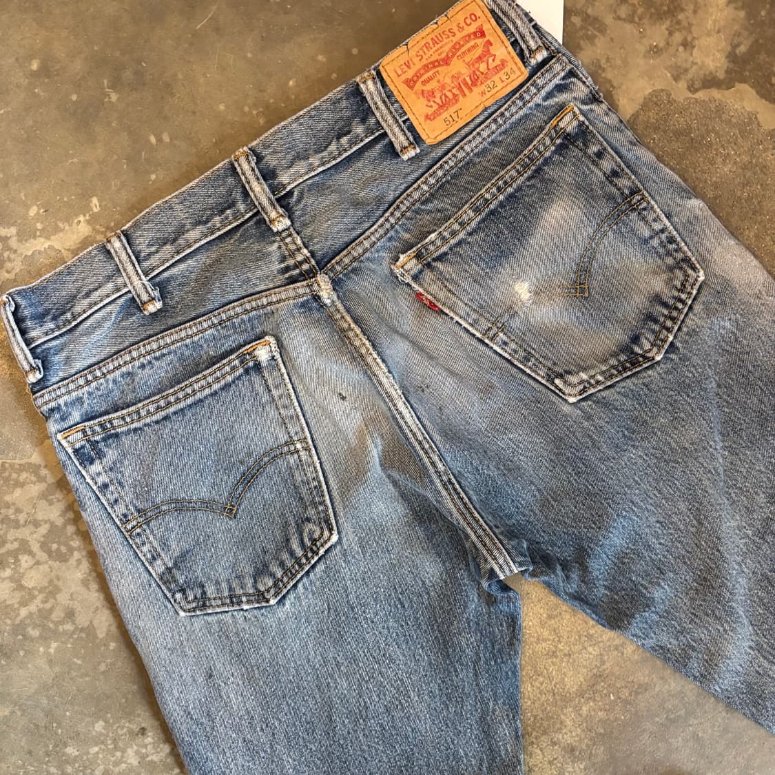 리바이스 517 부츠컷 리페어 상품이미지7