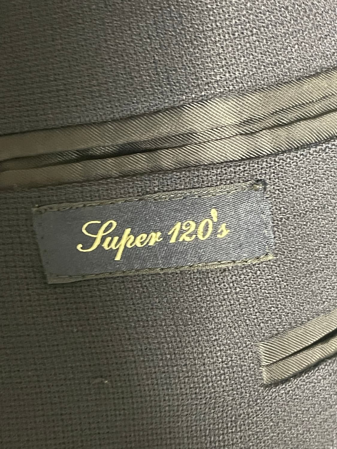 까날리(CANALI) 120수 여름 울 자켓 3버튼 48 상품이미지10