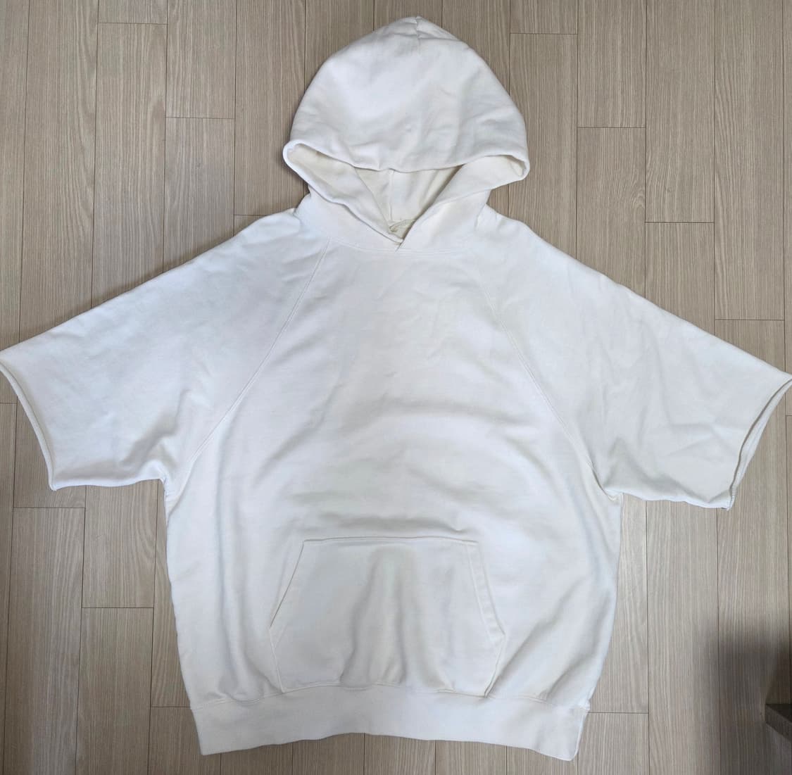 피오갓에센셜 컷오프 풀오버 후디 상품이미지1