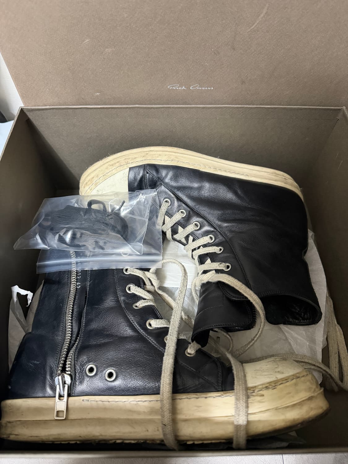 릭오웬스 컨버스 하이 15LPO 42 상품이미지8