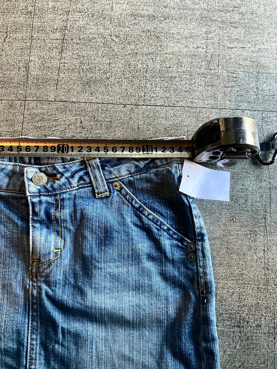 일본빈티지 Earthmusic 핀터깔y2k 보헤미안웨스턴 비즈 미디스커트 상품이미지3