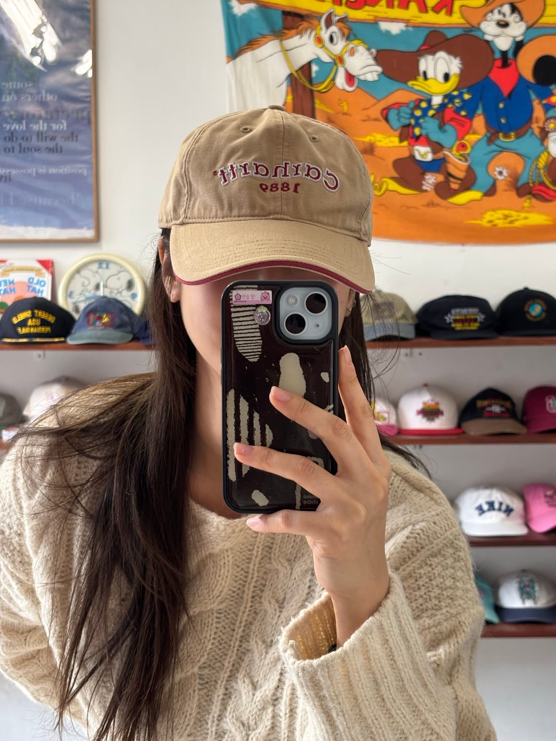 칼하트 빈티지 볼캡 상품이미지1