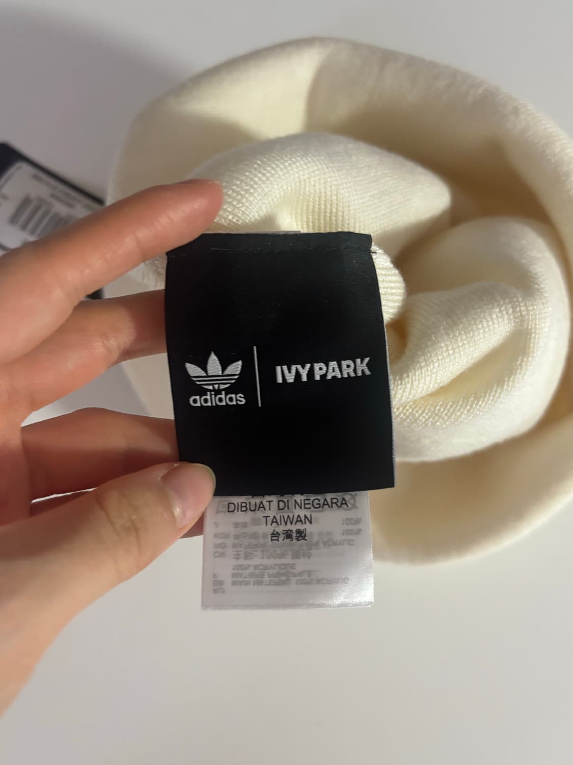 Adidas 아디다스 아이보리 비니 (노란끼x) 상품이미지5