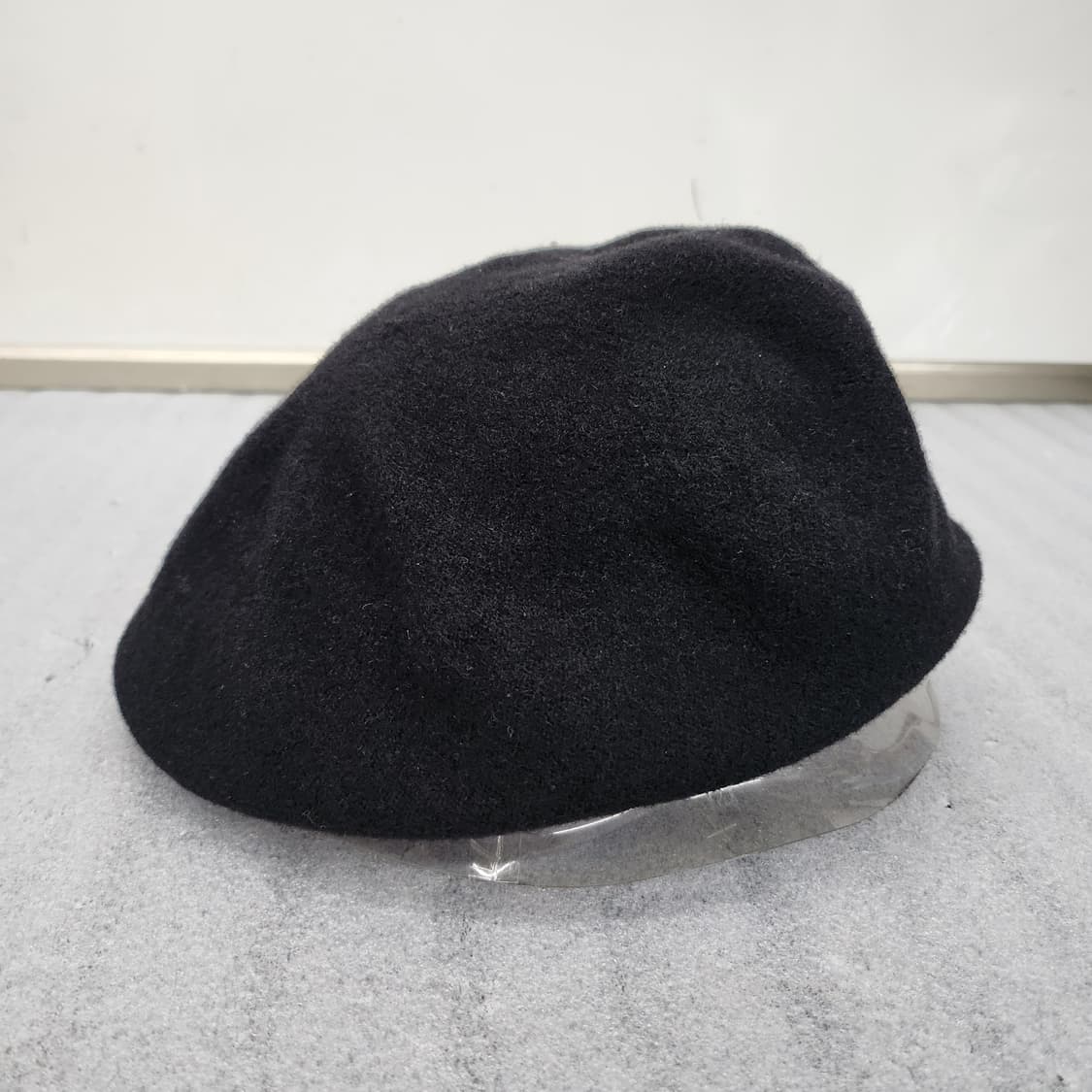 캉골 정품 헌팅캡 올블랙 순모 LA사이즈 상품이미지2