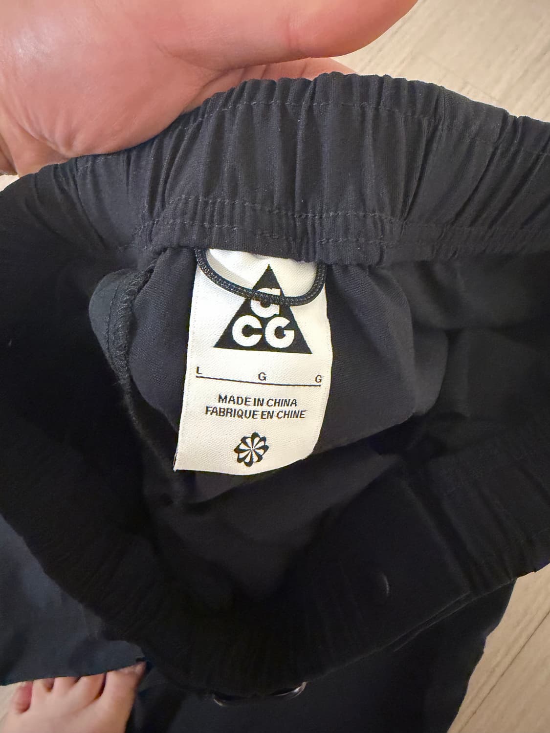 NIKE ACG UV 하이킹 팬츠 블랙 L 상품이미지2