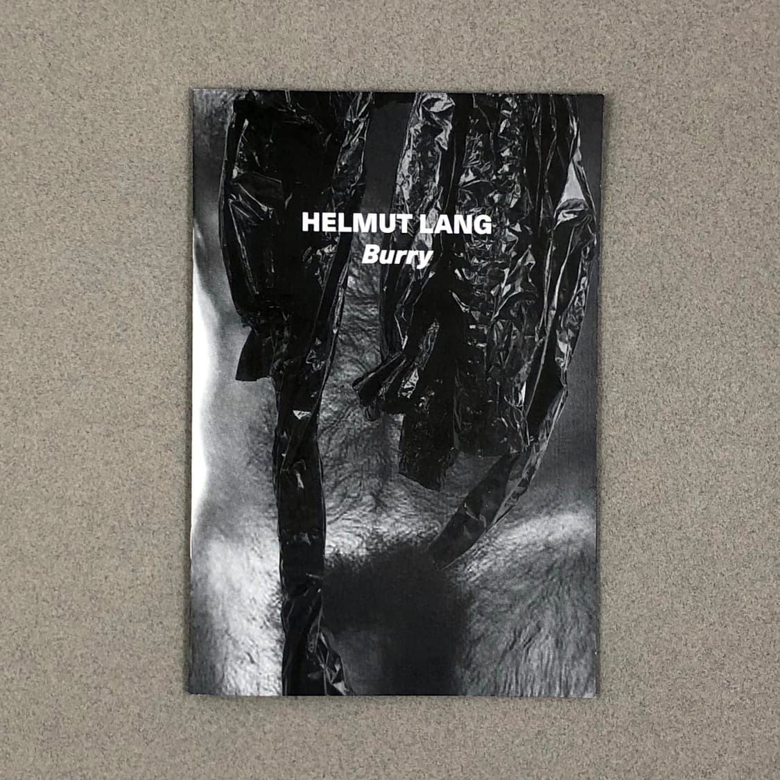 Helmut Lang 'Burry' Zine 상품이미지1