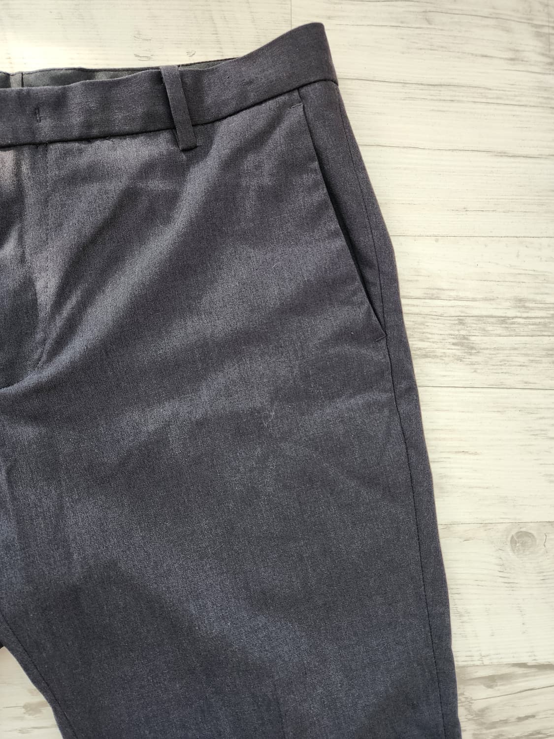 TOPTEN 탑텐 슬렉스 팜. 82(31~32)사이즈 차콜 정장 바지 상품이미지5