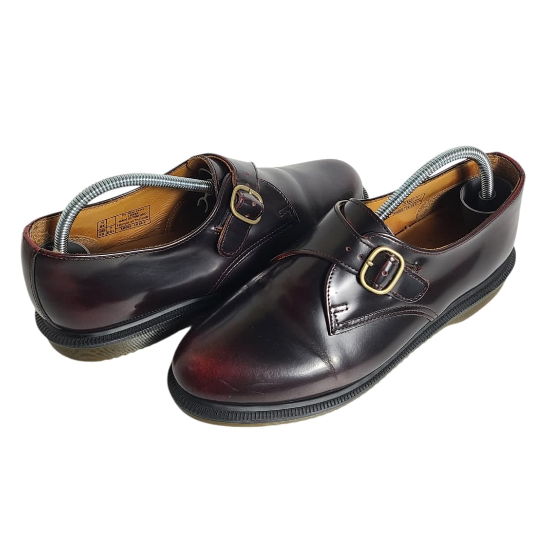 240) Dr.Martens 닥터마틴 싱글 몽크 스트랩 버건디 상품이미지1
