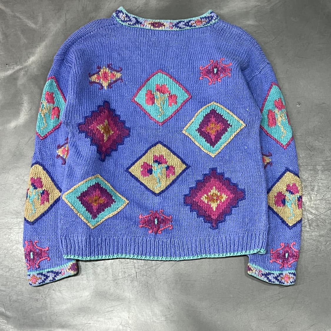  엘엘빈 지오메트릭 니트 y15407 상품이미지2