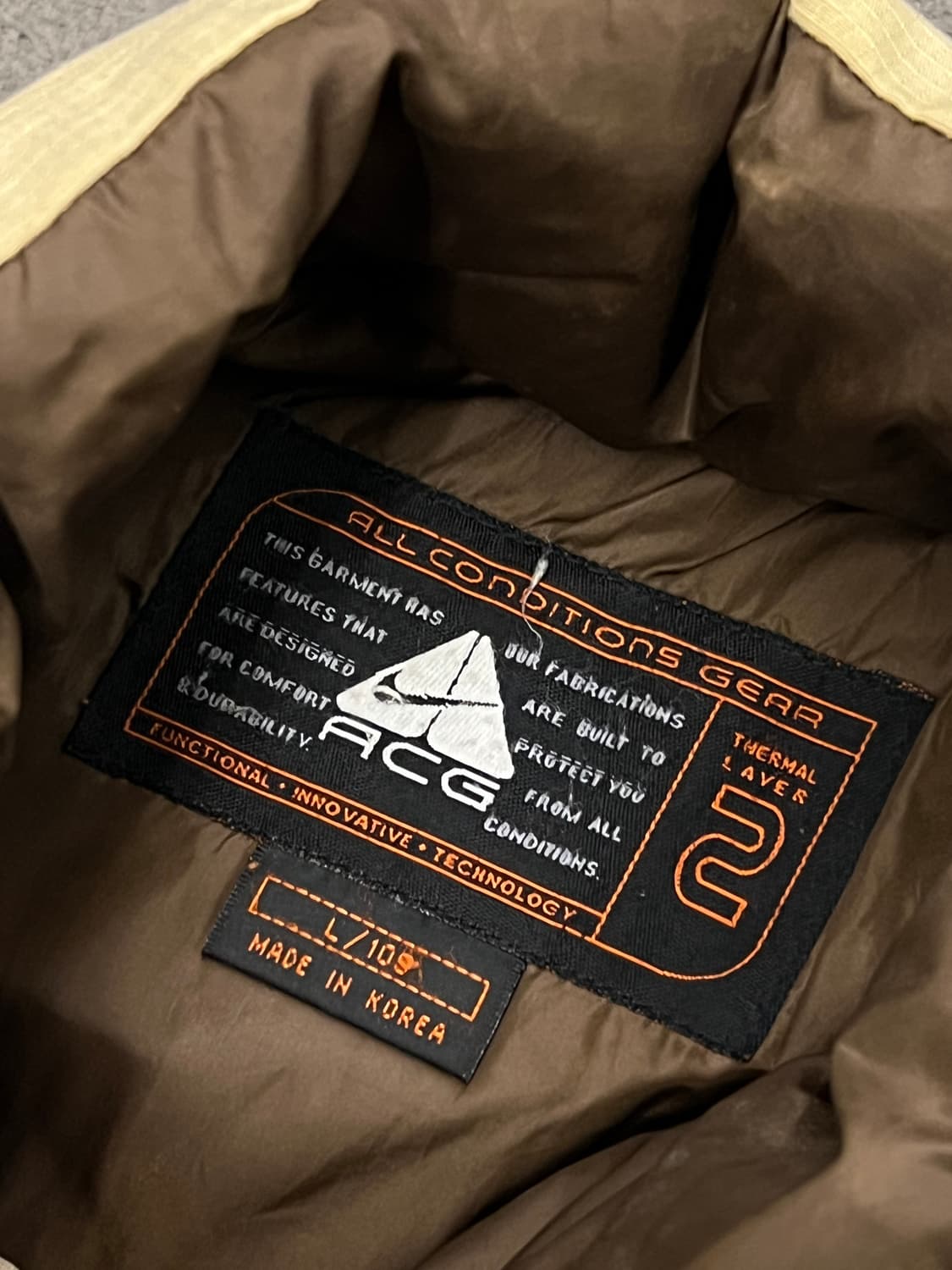 나이키 올드스쿨 ACG 립스탑 베스트 처분 유니크  상품이미지4