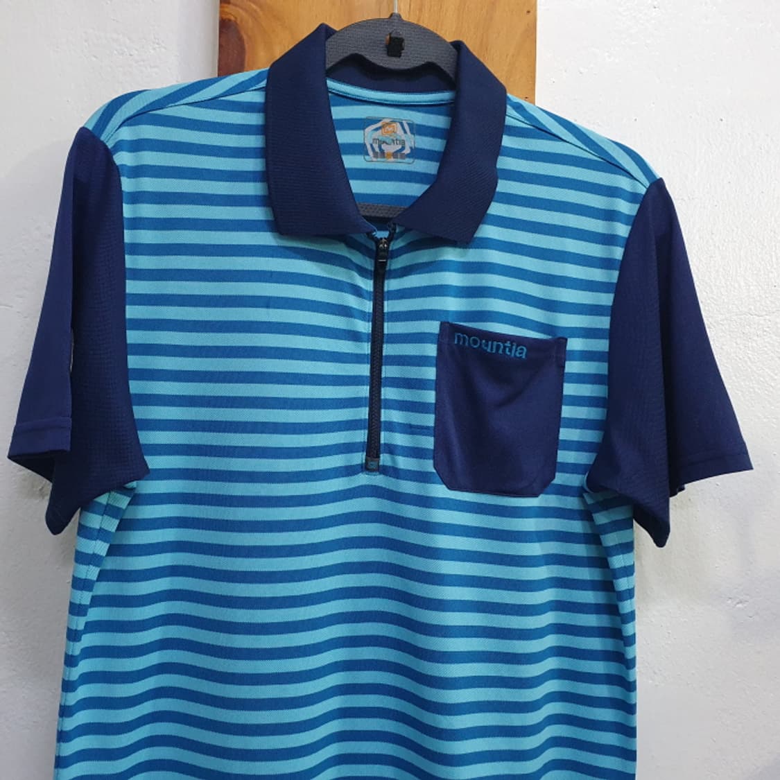 마운티아 반팔 카라 등산티(100) 상품이미지2