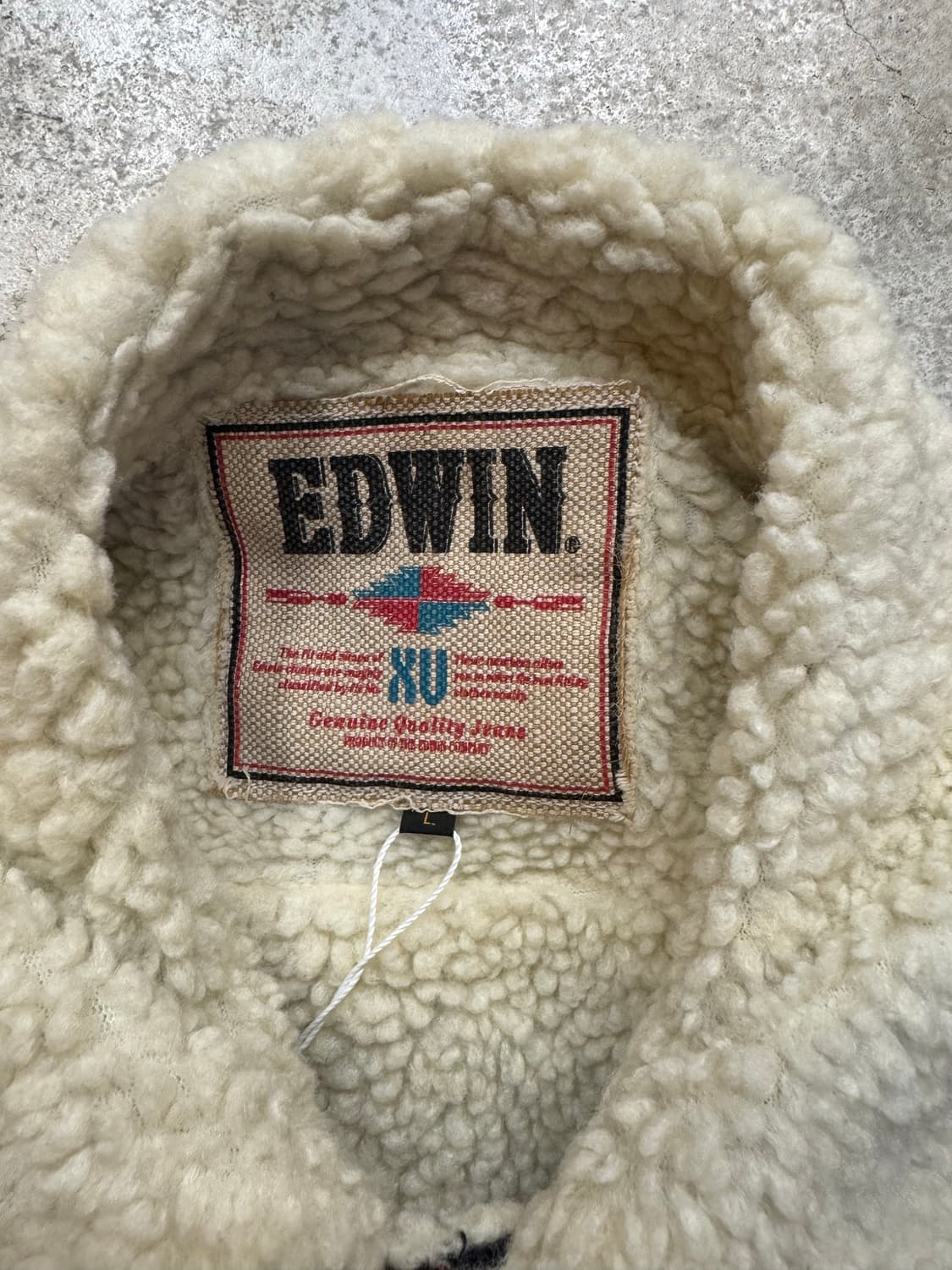 EDWIN 코듀로이 쉐르파 트러커자켓 상품이미지3