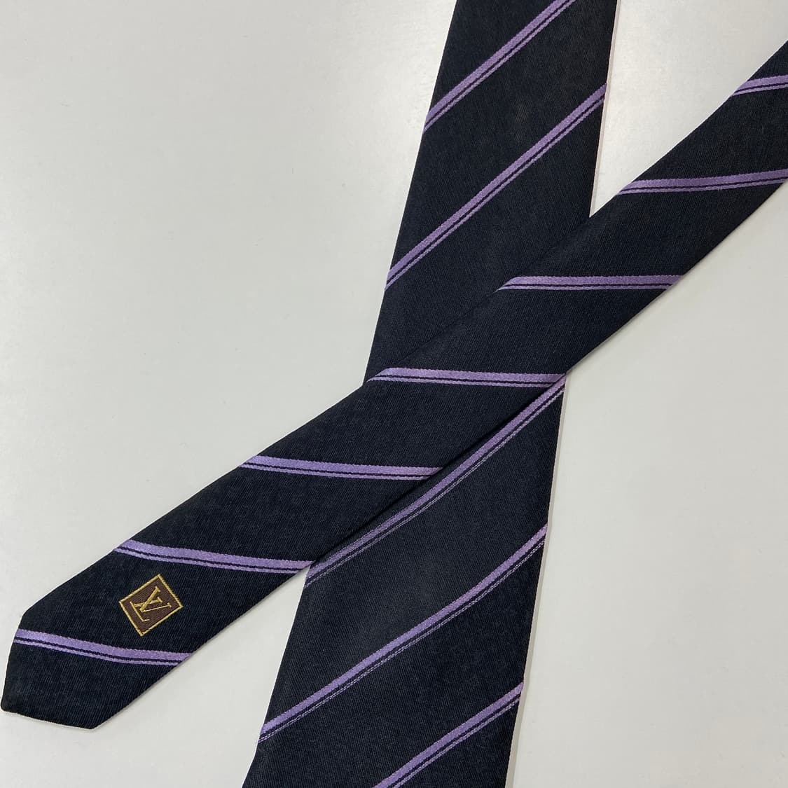 루이비통 (LOUIS VUITTON) 모노그램 명품 정품 넥타이 상품이미지4