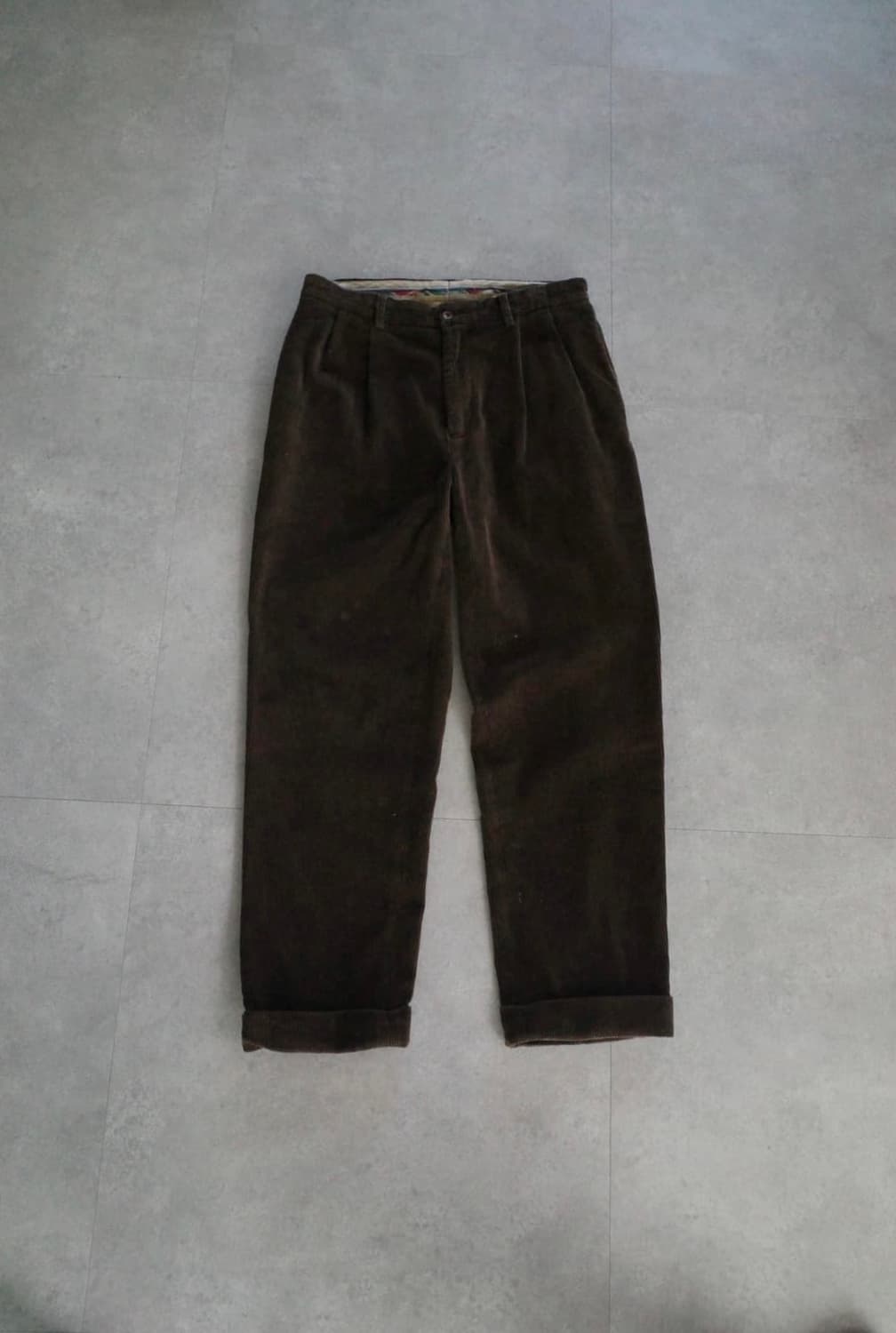 폴로 브라운 코듀로이 팬츠 상품이미지1