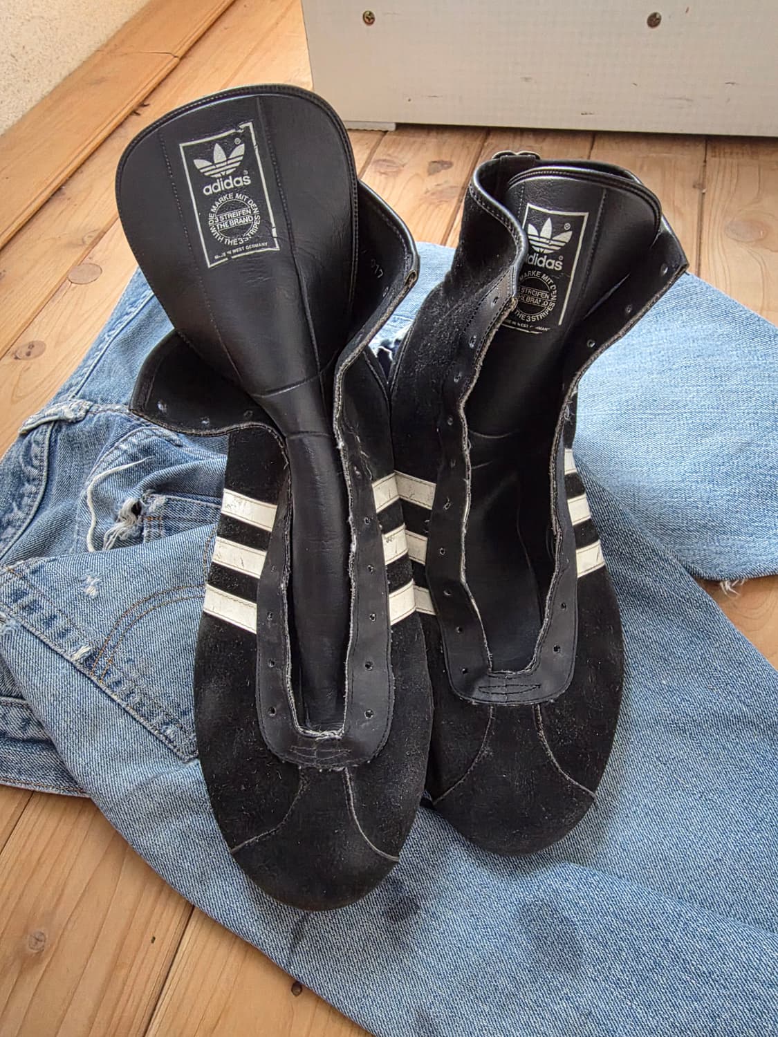(레어) 80년대 아디다스 챔피온 복싱슈즈made in  Germany  상품이미지2