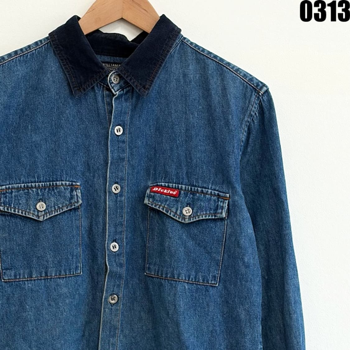 디키즈(Dickies) 데님 워크 셔츠 S 0313 상품이미지2