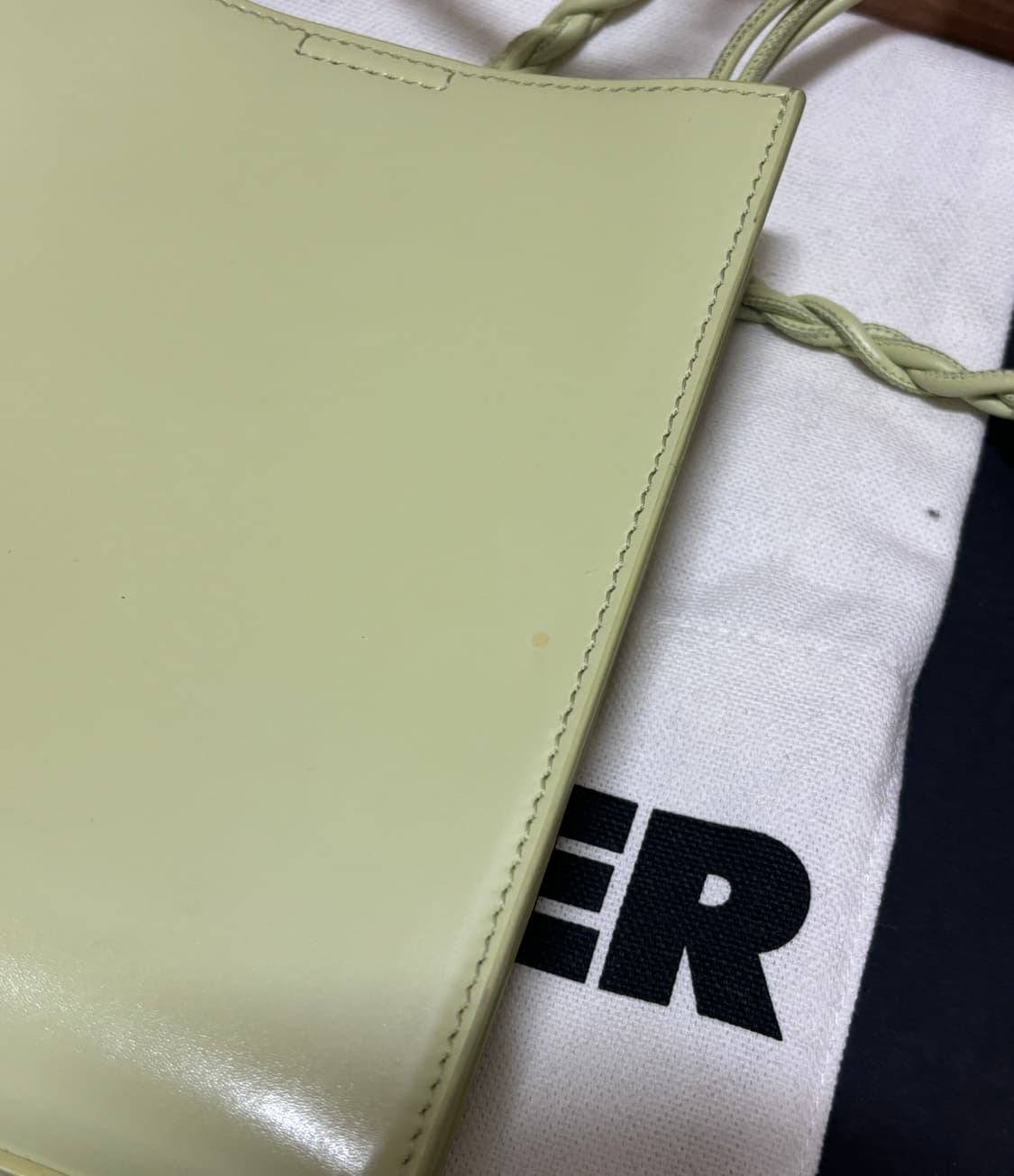 질샌더 탱글백 라임  상품이미지3