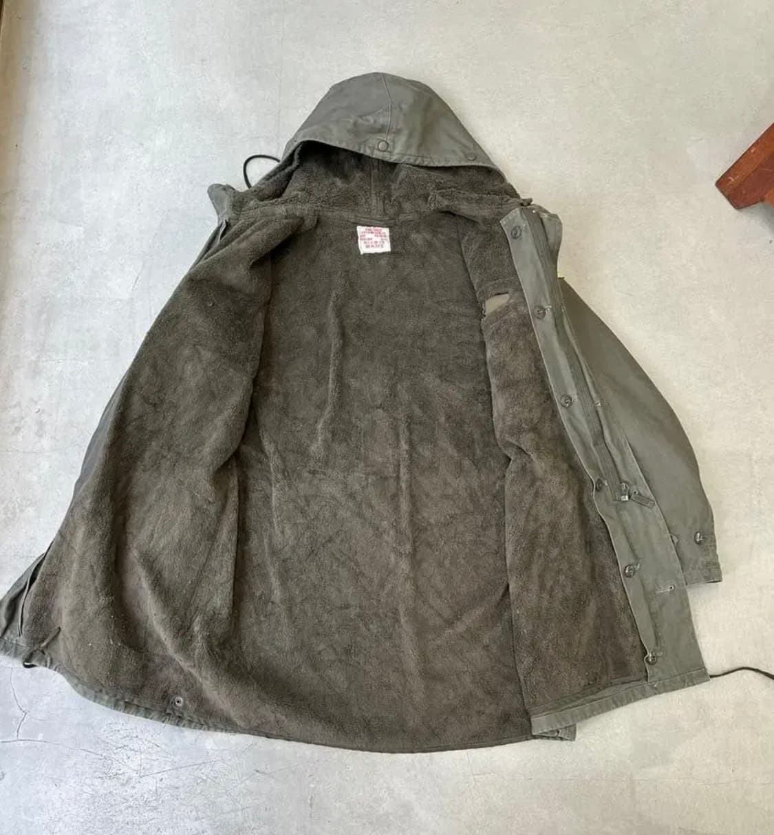 90s 독일 연방군 정품 필드 파카 G.13 상품이미지2