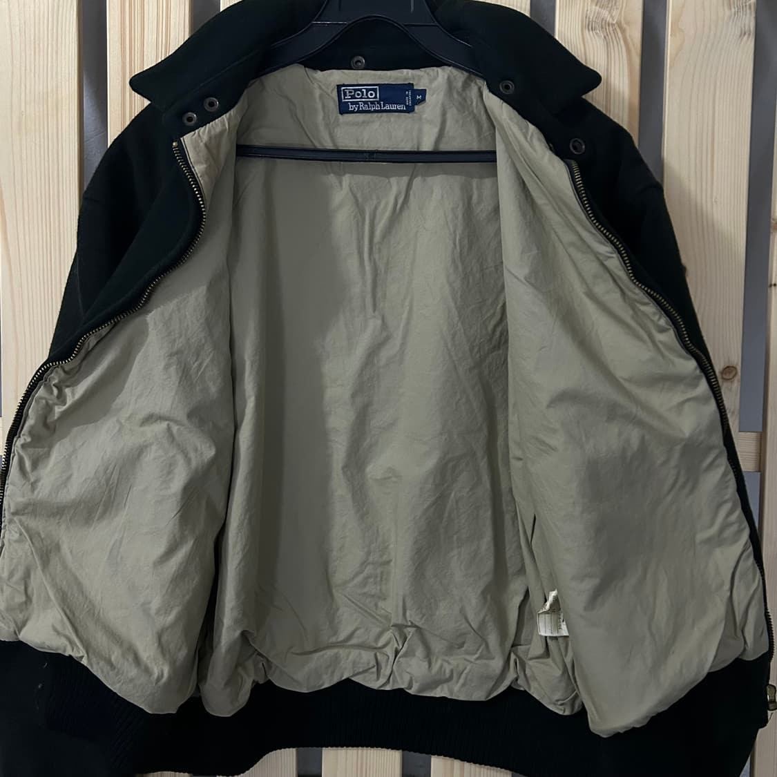  (M) 폴로90s 울 블루종 자켓 상품이미지5