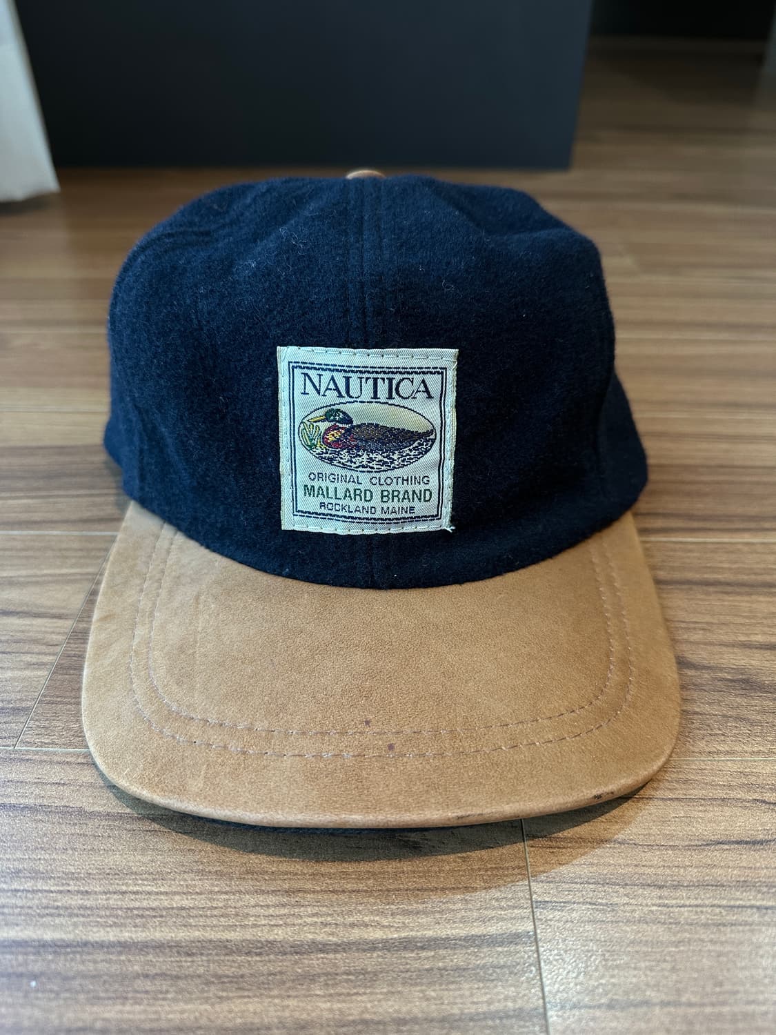 노티카 90s 청둥오리 헌팅 울 볼캡 상품이미지1