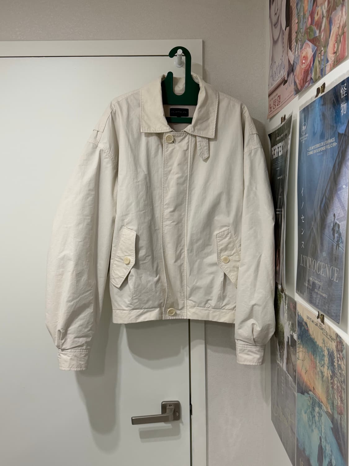 아모멘토 코튼 나일론 패디드 점퍼 m 상품이미지2