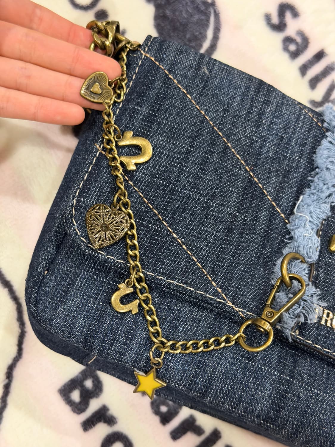 [신상✨프리뷰세일] 트루릴리젼 데님 숄더백 y2k 상품이미지5