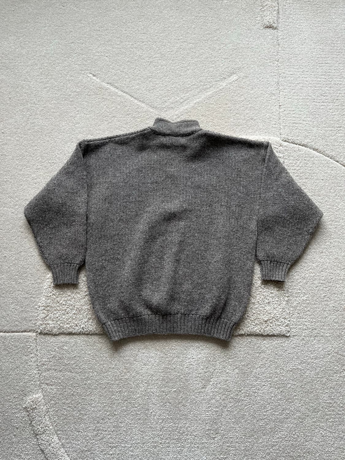 The Ecology 뉴질랜드 울 레더 하프집업 (105) 상품이미지7