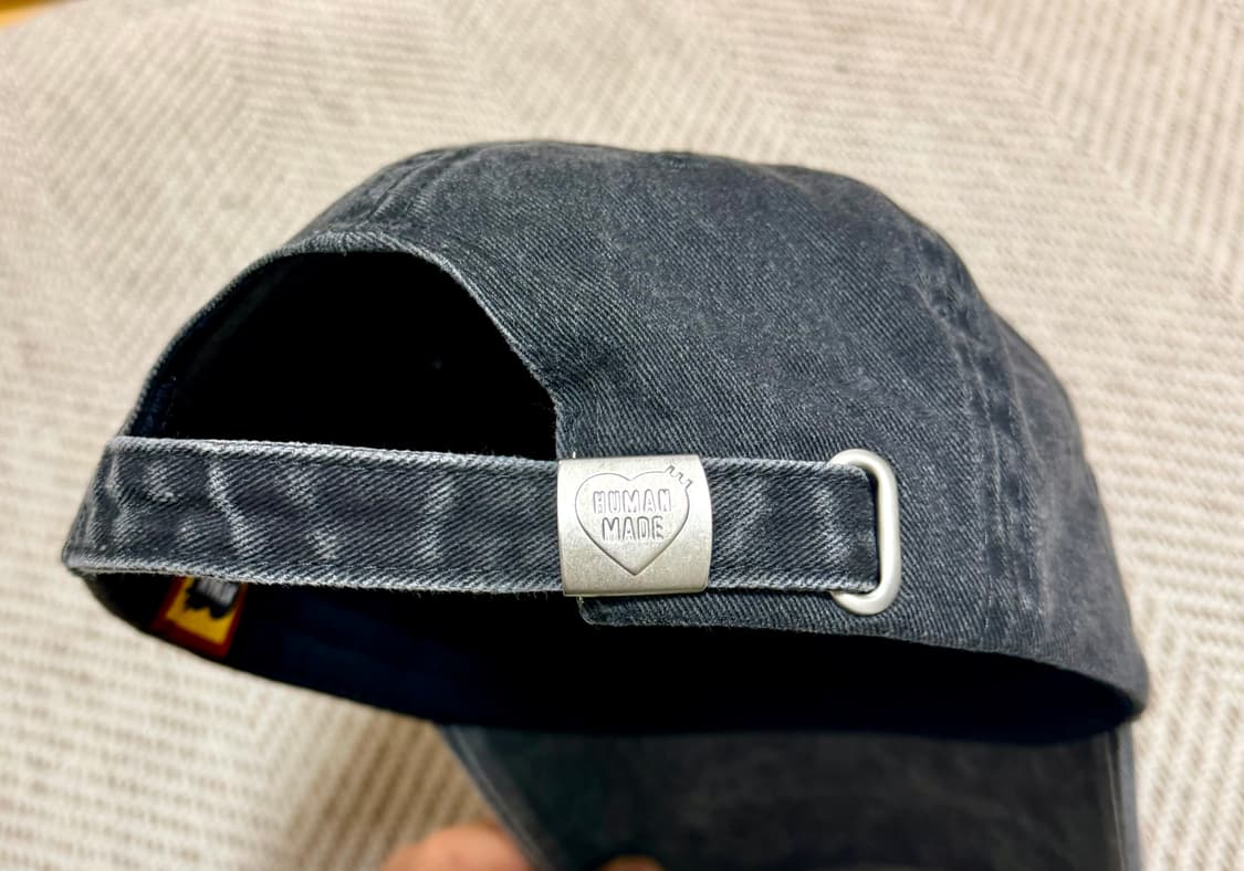 휴먼메이드 블랙 데님 6패널 볼캡 상품이미지3