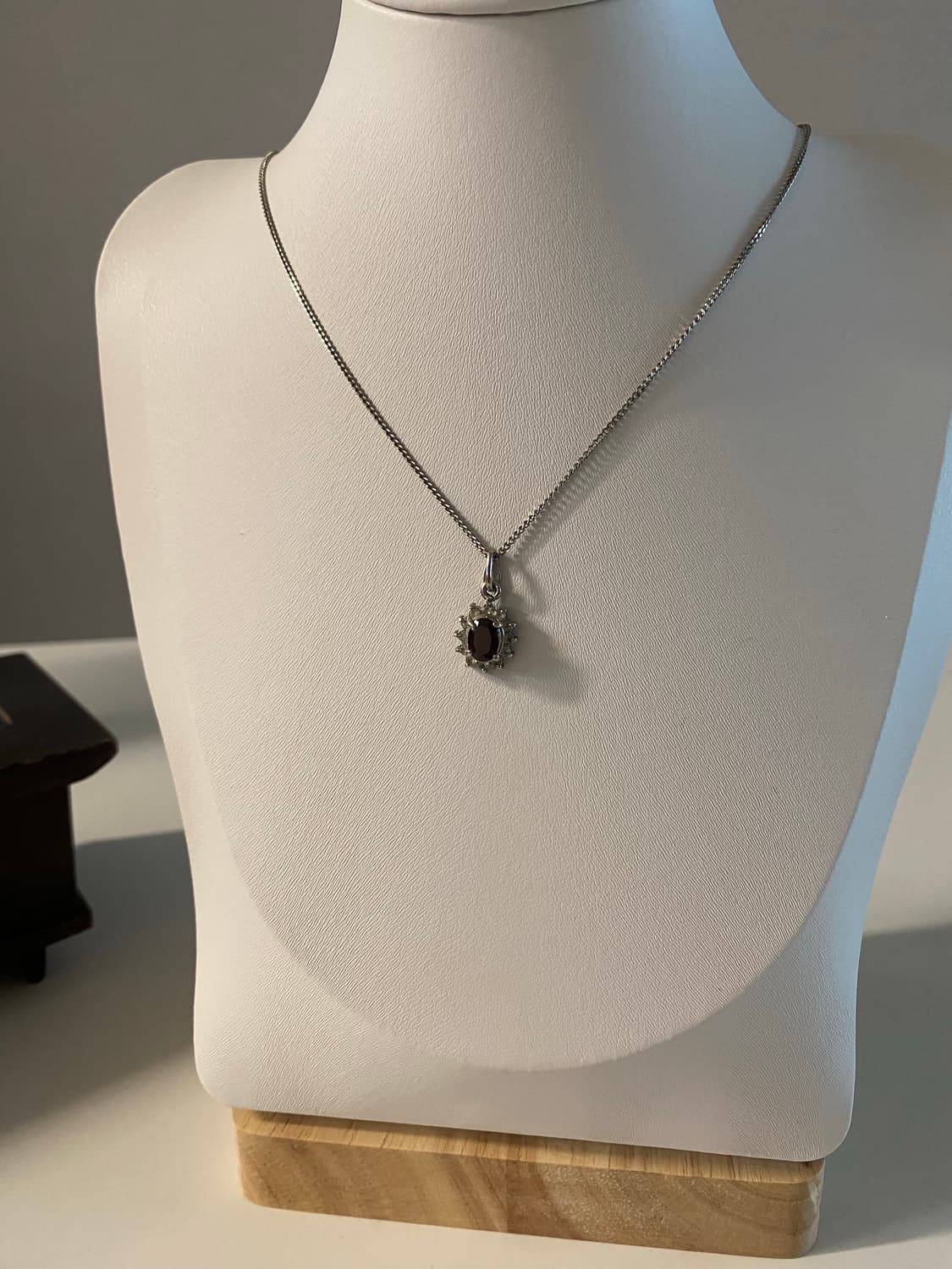 빈티지 가넷 탄생석 목걸이 상품이미지5