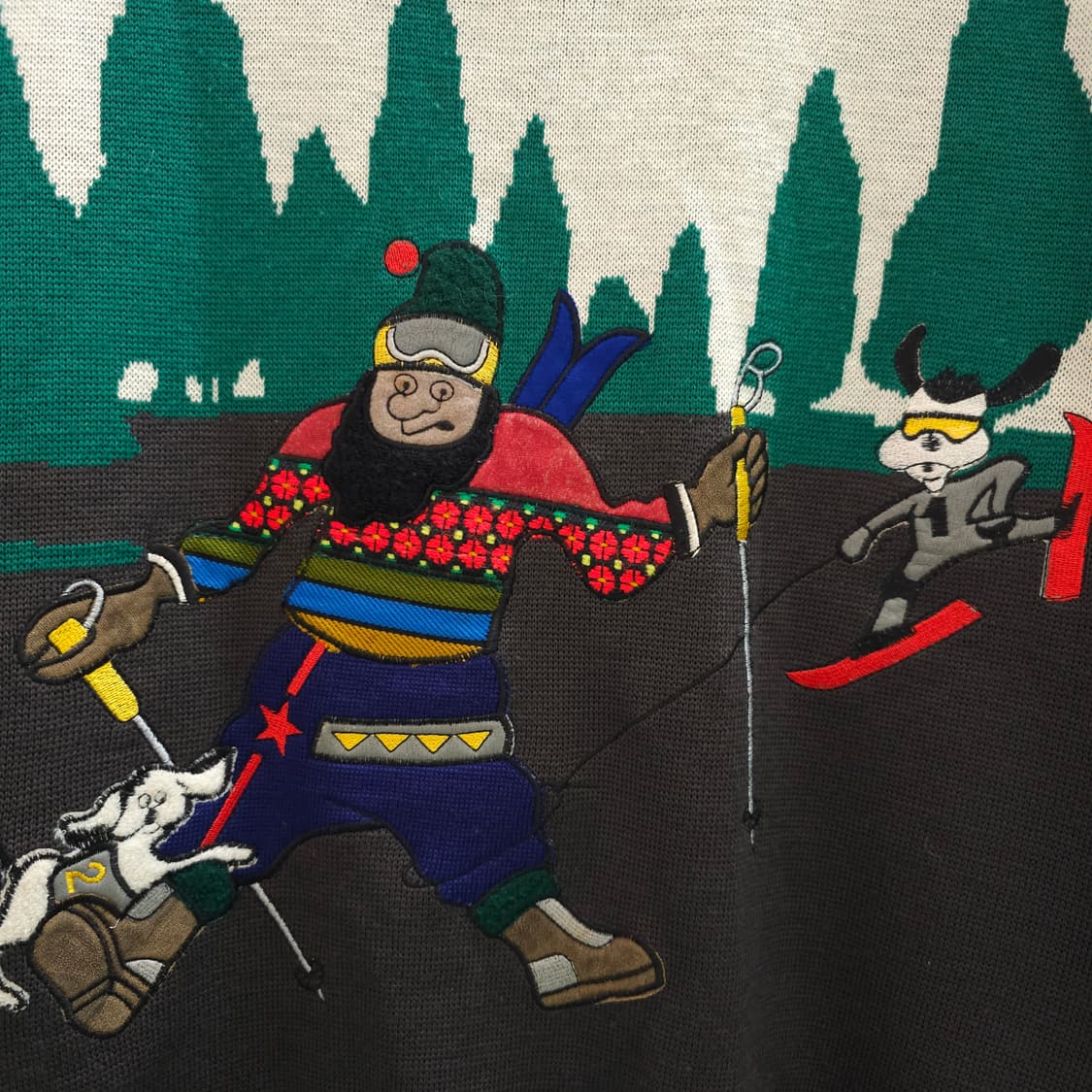 ANGELO 안젤로 스키 그래픽 울니트 상품이미지3