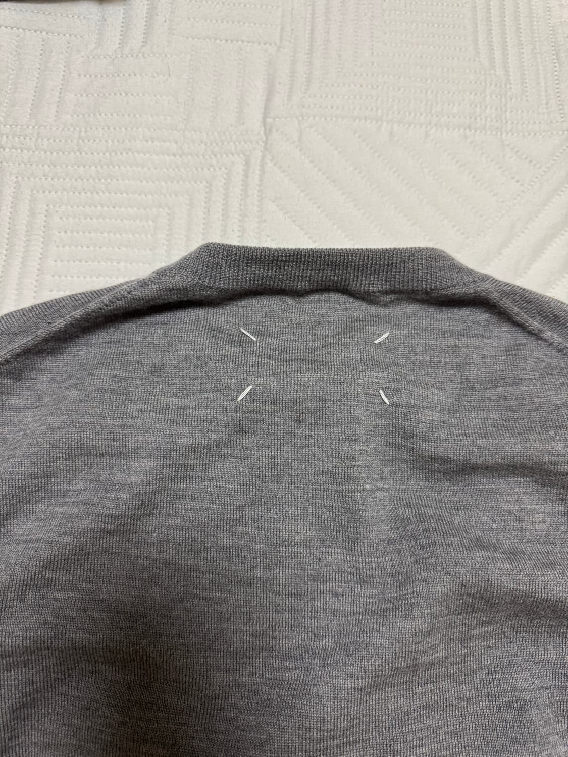 [S] 마르지엘라 레이어드니트 그레이 상품이미지6