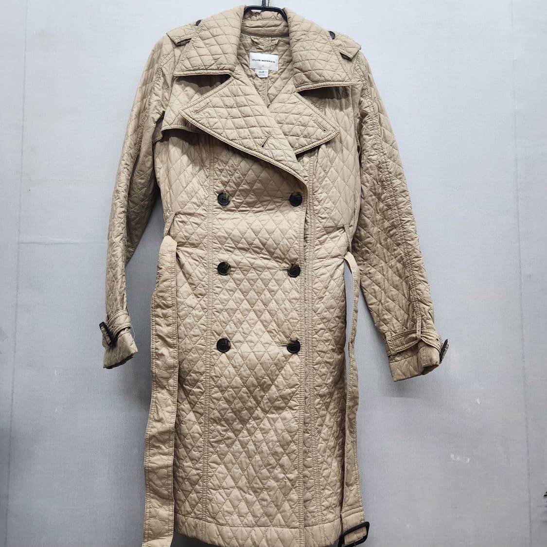 클럽모나코 퀄팅 벨티드 코트 XS(S) 상품이미지1