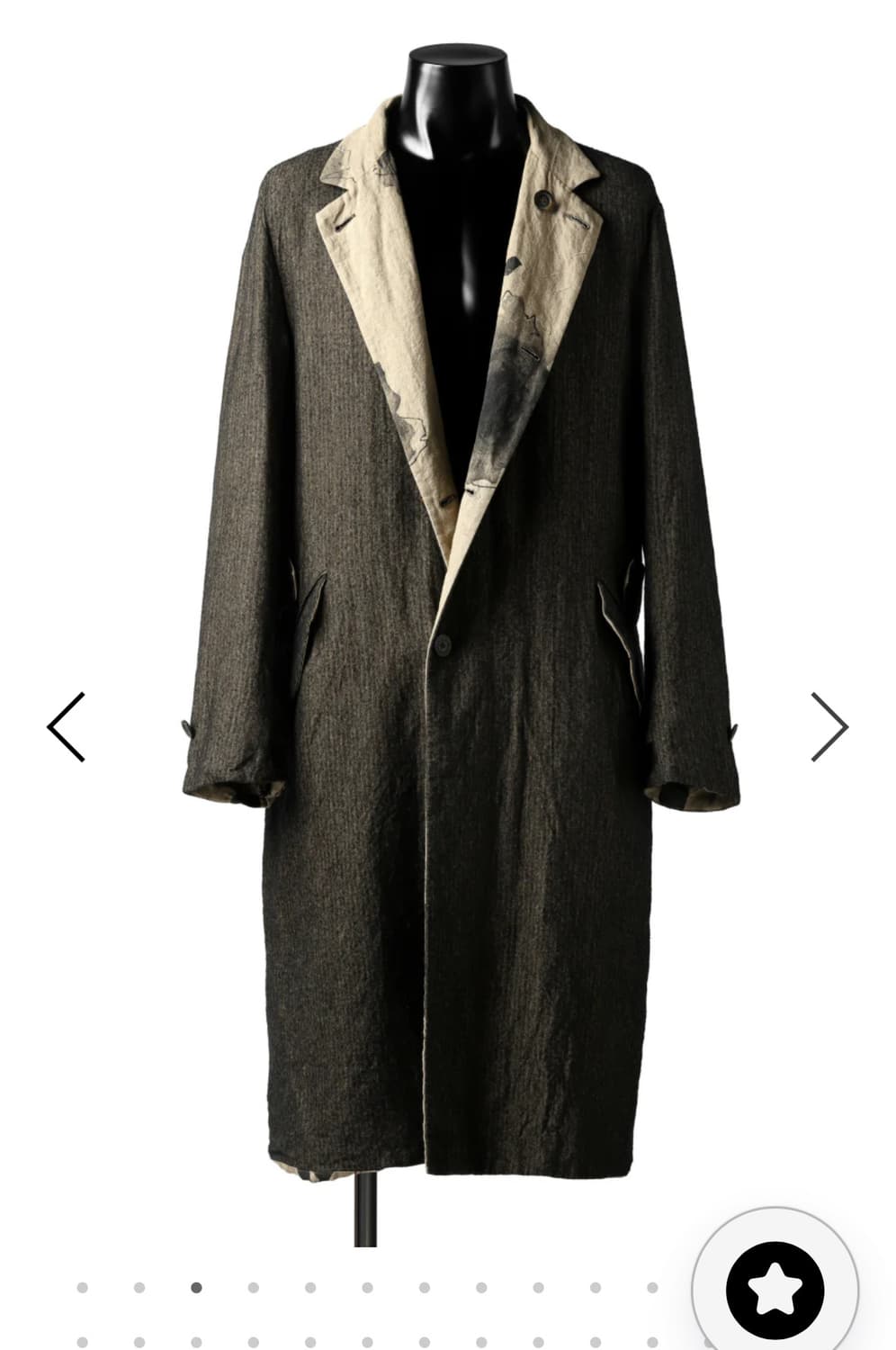 Forme d’expression 리버시블 코트 상품이미지3