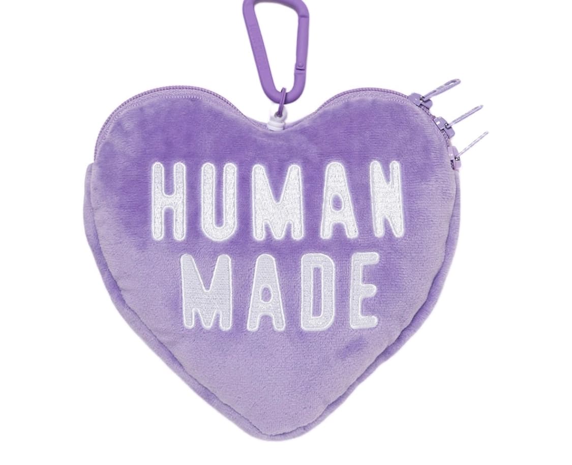 휴먼 메이드 하트 패스케이스 퍼플 상품이미지1