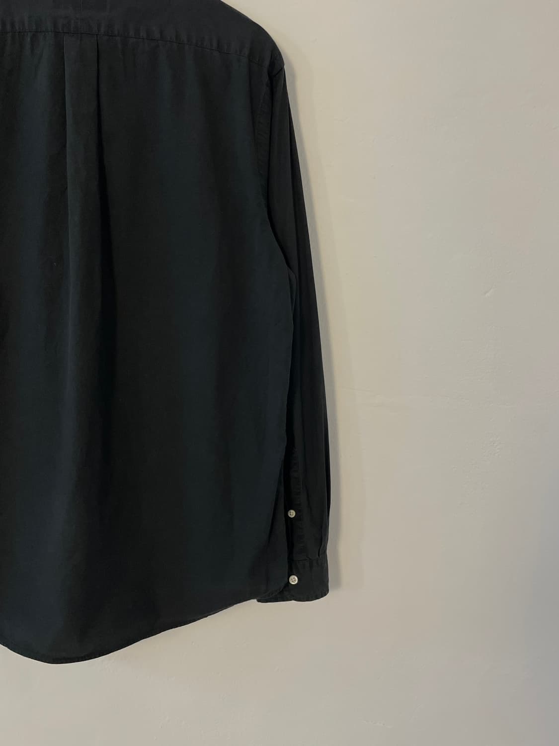 폴로 클래식핏 코튼 블랙 셔츠  상품이미지10