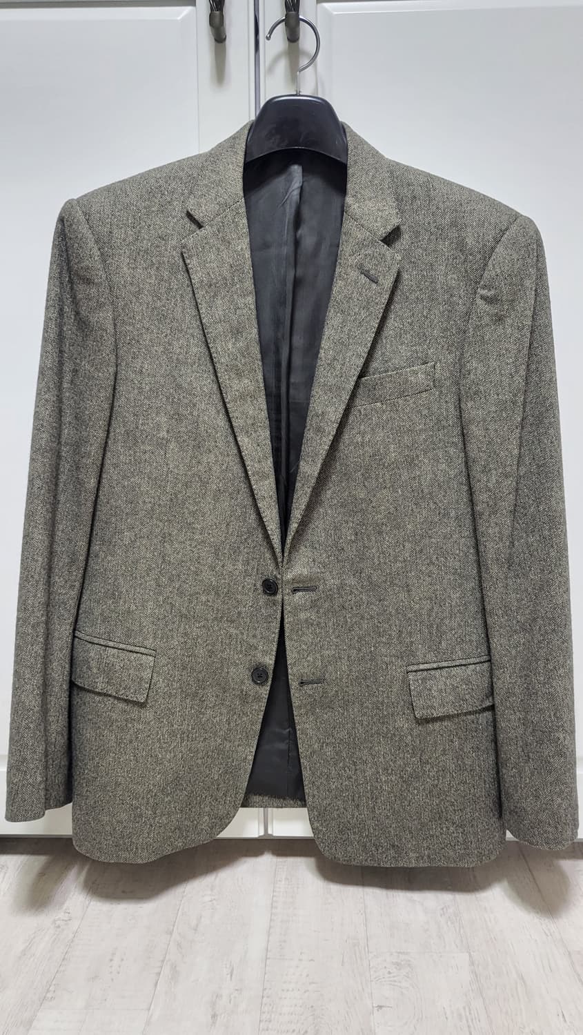 폴로 랄프로렌 남성 헤링본 울 블레이저(이태리메이드)  상품이미지1