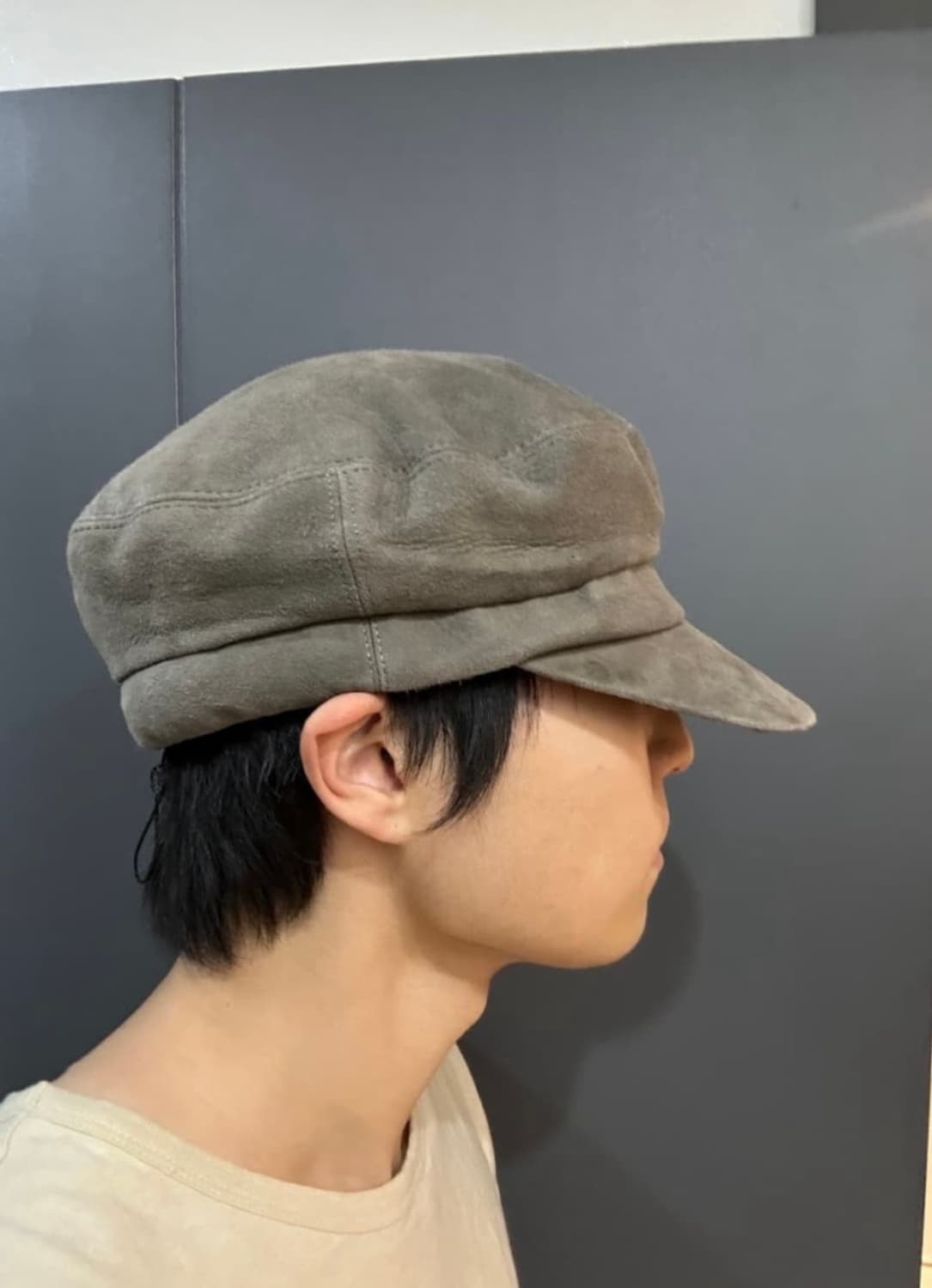 kijima takayuki suede cap 상품이미지3
