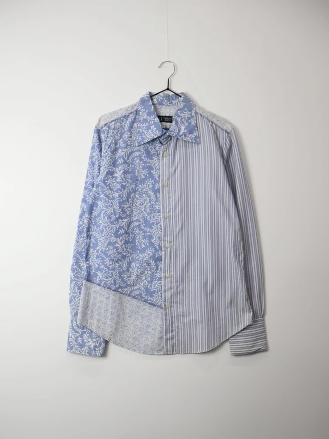 Armani Jeans Pattern Mix Stripe Shirt 상품이미지3
